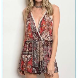 Boho Chic Romper